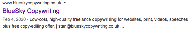 Copywriting for great websites - content first